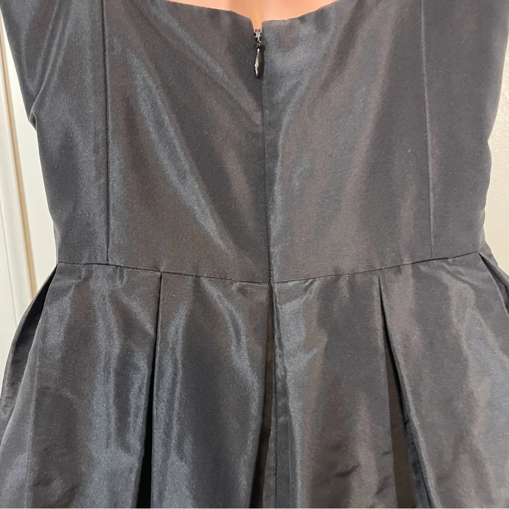 J. Crew Black Silk Halter Neckline Dress